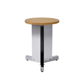 Kristina Dam Studio Split Taburet Rustfrit St�l/Olieret Eg