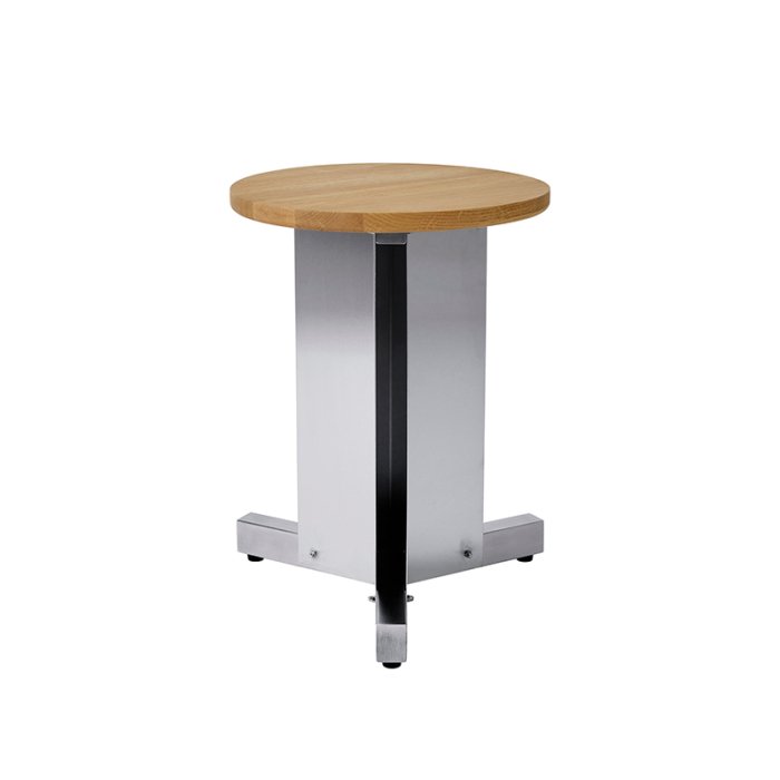 Kristina Dam Studio Split Taburet Rustfrit St�l/Olieret Eg