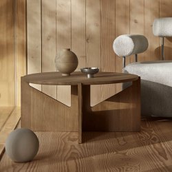 Kristina Dam Studio XL Wooden Sphere Lgkrukke - Eg