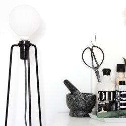 Lampefeber - Model Gulvlampe M3 - Sort