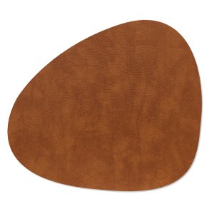 LindDNA - D�kkeserviet - Curve - Large - Bull - Cognac