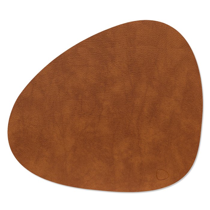 LindDNA - D�kkeserviet - Curve - Large - Bull - Cognac