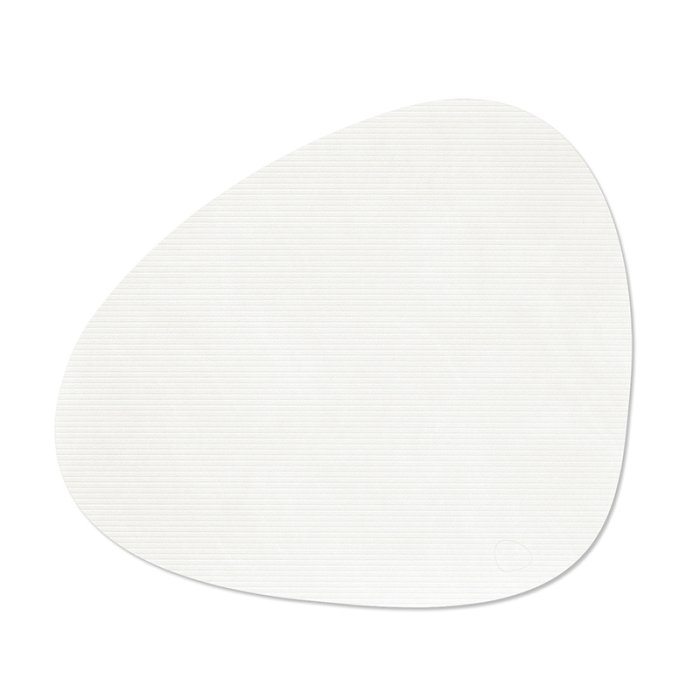 LindDNA D�kkeserviet Curve Large Corduroy Pure White