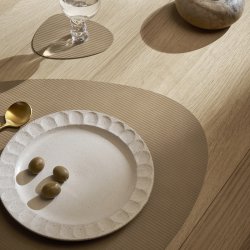LindDNA D�kkeserviet Curve Large Corduroy Nougat