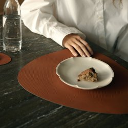 LindDNA D�kkeserviet Curve Large Corduroy Rust