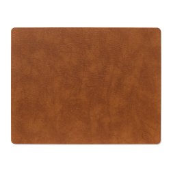 LindDNA - D�kkeserviet - Square - Large - Bull - Cognac