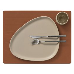 LindDNA D�kkeserviet Square Large Corduroy Rust