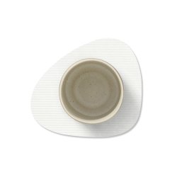 LindDNA Glasbrik Curve Corduroy Pure White