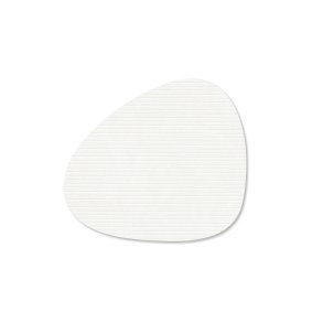 LindDNA Glasbrik Curve Corduroy Pure White