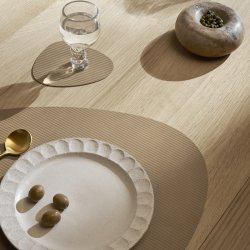 LindDNA Glasbrik Curve Corduroy Nougat