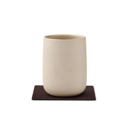 LindDNA Glasbrik Square - Bull Brun