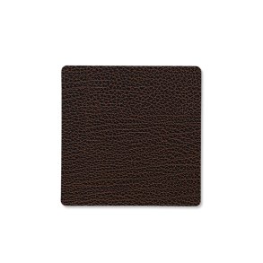 LindDNA Glasbrik Square - Bull Brun