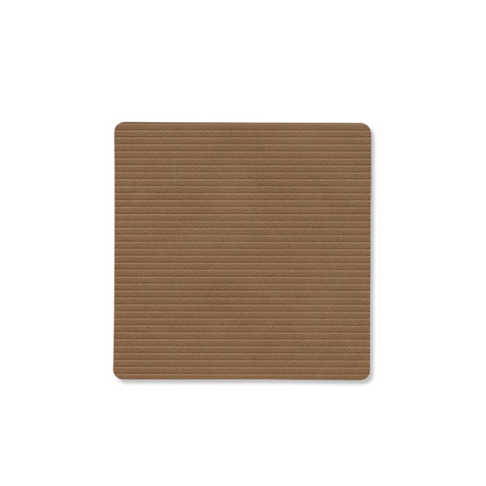 LindDNA Glasbrik Square Corduroy Brun