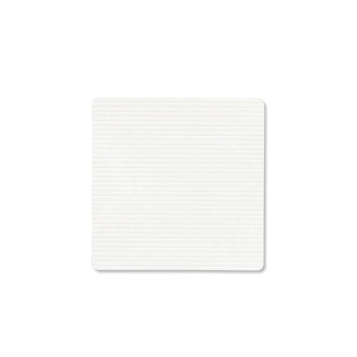 LindDNA Glasbrik Square Corduroy Pure White