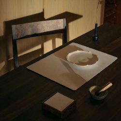 LindDNA Glasbrik Square Corduroy Pure White