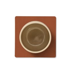 LindDNA Glasbrik Square Corduroy Rust