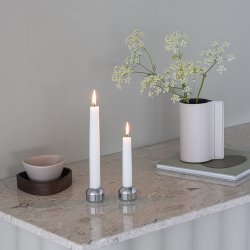 LindDNA Silhouette 34 Lysestage 2 stk. Krombelagt