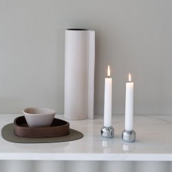 LindDNA Silhouette 34 Lysestage 2 stk. Krombelagt