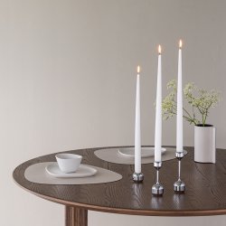 LindDNA Silhouette 34 Lysestage 2 stk. Krombelagt