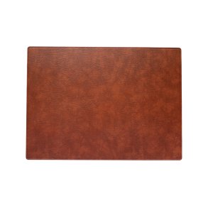 LindDNA Skrivebordsunderlag Square XL Bull Cognac