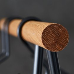 LindDNA Vghngt Garderobestativ - Sort/Natur