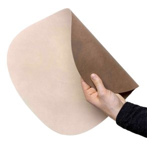 LindDNA - Dkkeserviet - Curve - Large - Double - Cloud Brun / Nupo Sand