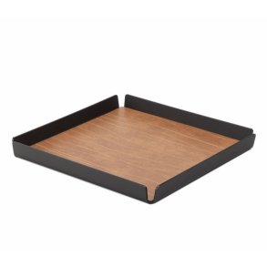 LindDNA Square Acrylbakke - Buffalo Natur