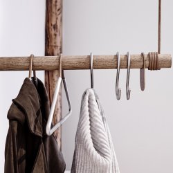 LindDNA - Wall Swing Bjlestang - Eg Sort - 50cm.