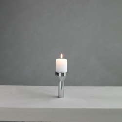 LindDNA Lind Curve Pillar Lysestage - Krom 