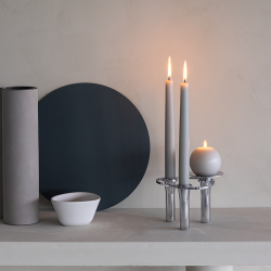 LindDNA Lind Curve Tray Lysestage - Krom 