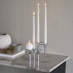 LindDNA Lind Curve Tray Lysestage - Krom 