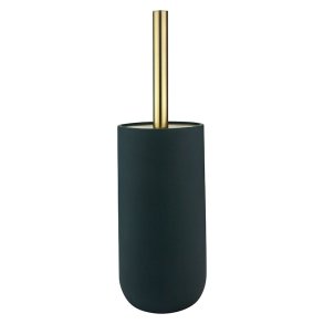 Mette Ditmer LOTUS Toiletbrste - Anthracite/Messing