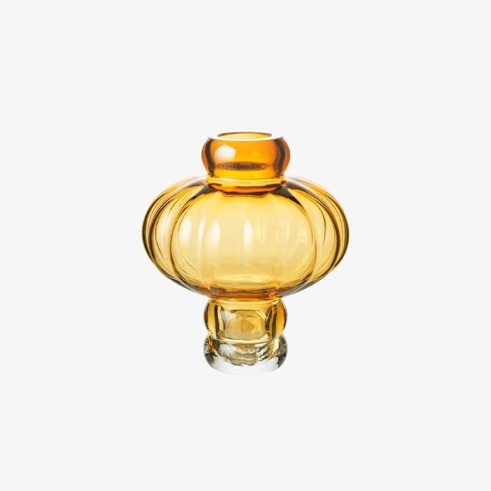 LOUISE ROE Balloon Vase 02 - Amber