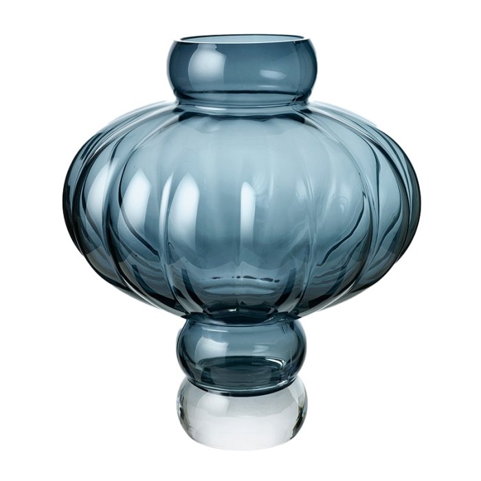 LOUISE ROE Balloon Vase 03 - Blue