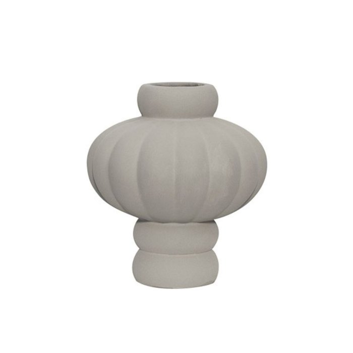 LOUISE ROE Balloon Vase 08 - Sanded Grey