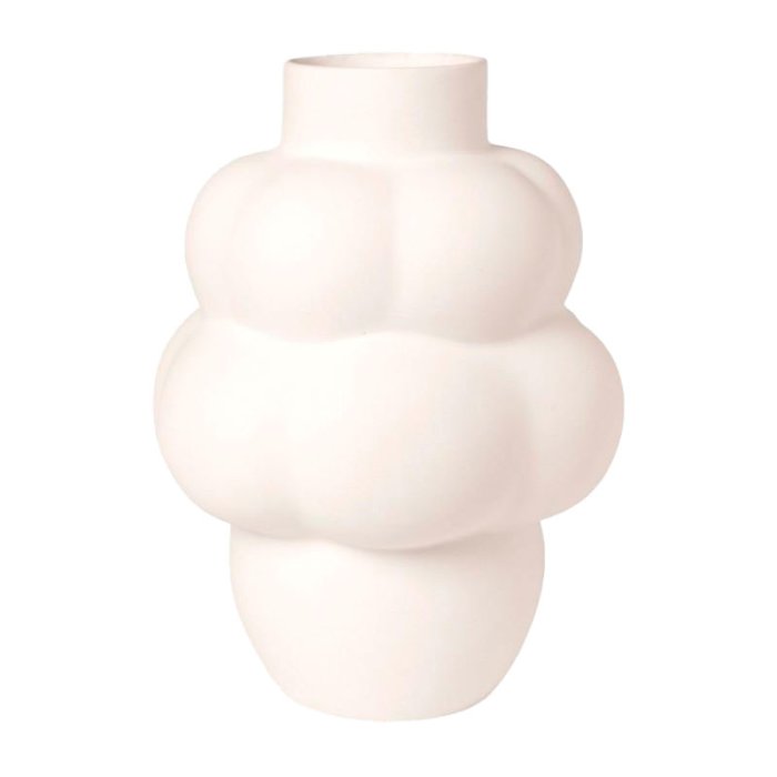 LOUISE ROE Balloon Vase 04 Grande - Raw White