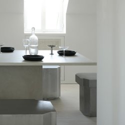 LOUISE ROE Bubble Glass Champagneglas