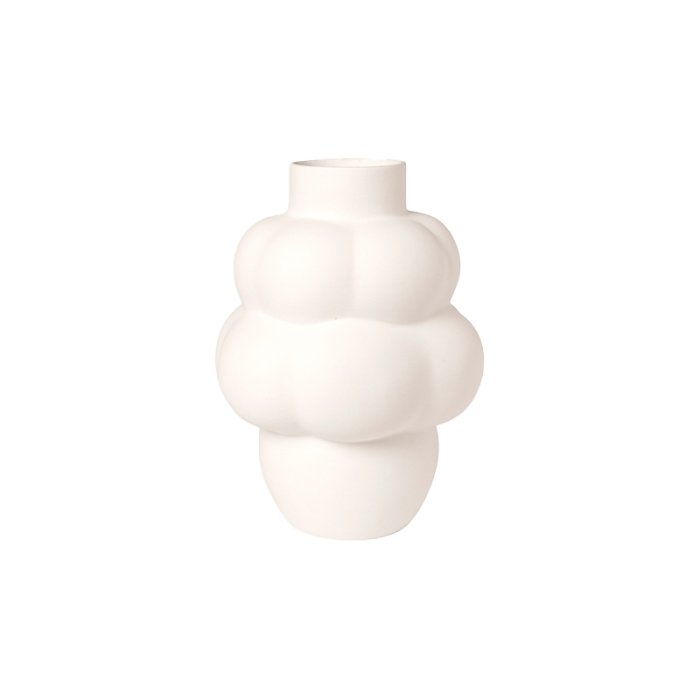 LOUISE ROE Ceramic Balloon Vase 04 Petit - Raw White