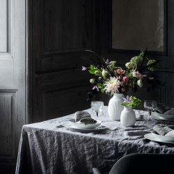 Lyngby Porceln Vase - Curve - 17,5 cm