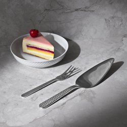 Lyngby Porcel�n Rhombe Kagegaffel 4 stk. St�l