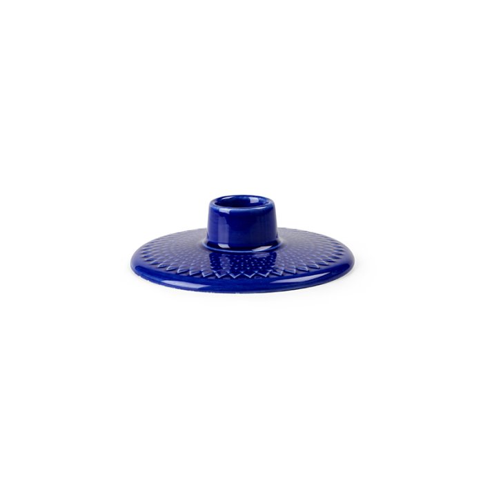 Lyngby Porceln Rhombe Color Kronelysestage Mrk Bl