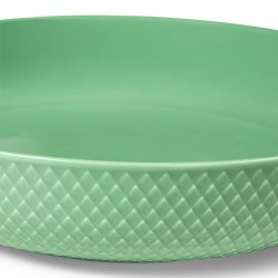 Lyngby Porceln Rhombe Color Serveringsskl 28,5 cm Grn