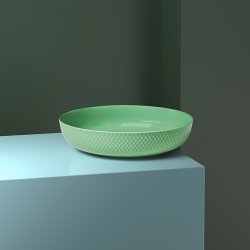 Lyngby Porceln Rhombe Color Serveringsskl 28,5 cm Grn