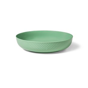 Lyngby Porceln Rhombe Color Serveringsskl 28,5 cm Grn