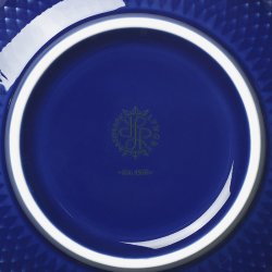 Lyngby Porceln Rhombe Color Skl 15,5 cm Mrk Bl