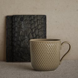 Lyngby Porceln Rhombe Earth Krus m. Hank Clay