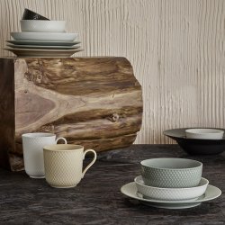 Lyngby Porceln Rhombe Earth Krus m. Hank Marble
