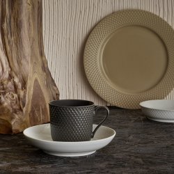 Lyngby Porceln Rhombe Earth Krus m. Hank Slate