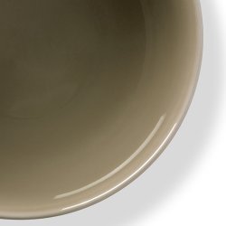 Lyngby Porceln Rhombe Earth Skl 17,5 cm Clay