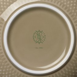 Lyngby Porceln Rhombe Earth Skl 17,5 cm Clay
